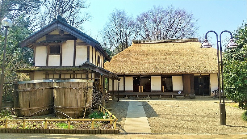 赤塚の郷土資料館の古民家「ヒナマツリ」と溜池公園の梅を見に行ってきた。 – いたばしTIMES