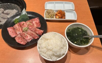 ときわ台駅 北口ロータリーからすぐの焼肉屋さん「炭火焼肉 牛力屋」が、月〜月曜日限定で夜でも手頃に食べられる焼肉定食を始めたと聞いて行ってみました。