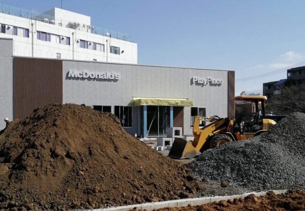 前野町にできるマクドナルド見次公園前店に子どもの遊び場「プレイ